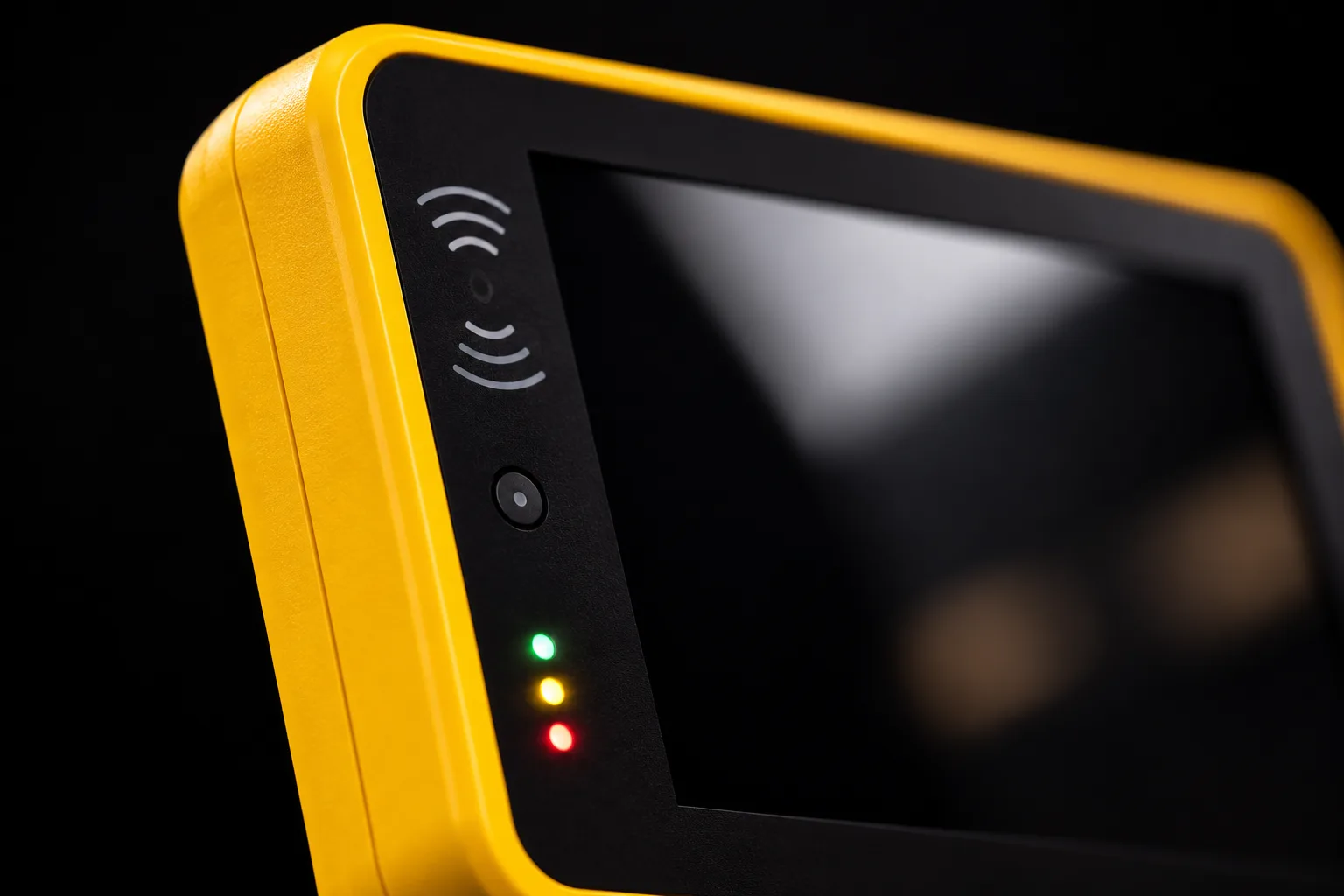 Status lights and reader
